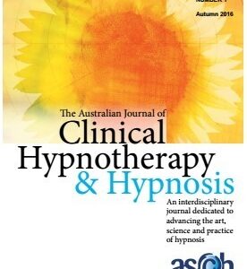 ASCH Journal Vol. 38 No. 1 Autumn 2016